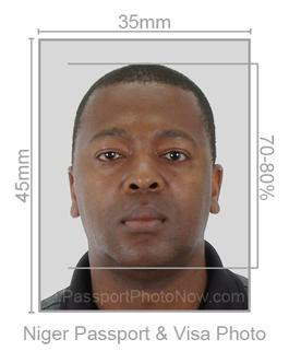 Niger Passport & Visa Photo requirement