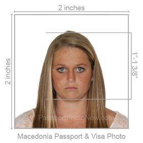 Macedonia Passport & Visa Photo requirement