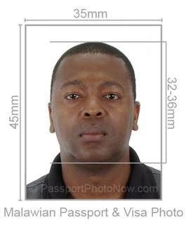 Malawi Passport & Visa Photo requirement