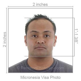 Micronesia Visa Photo requirement