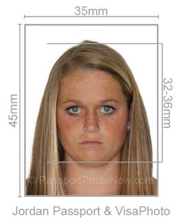 Jordan Passport & Visa Photo requirement